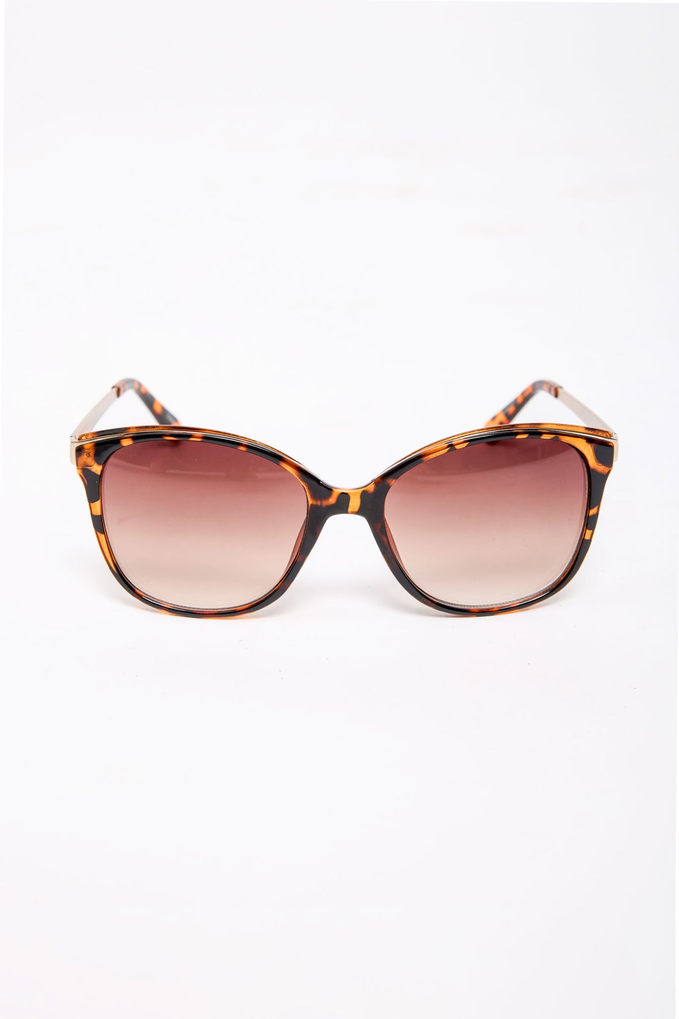 Pantos Sunglasses with Metal Trim and Arms