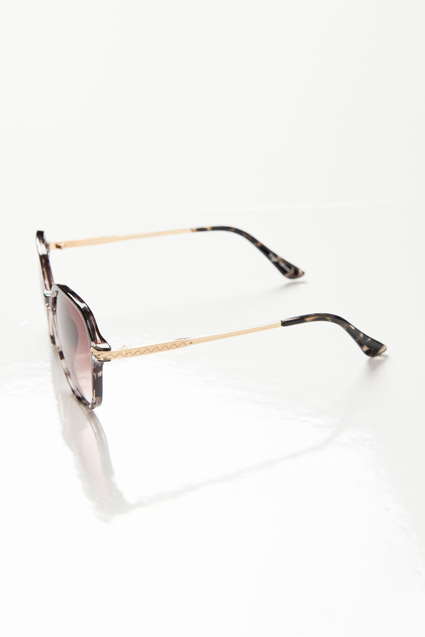 Tortoise Rectangular Sunglasses